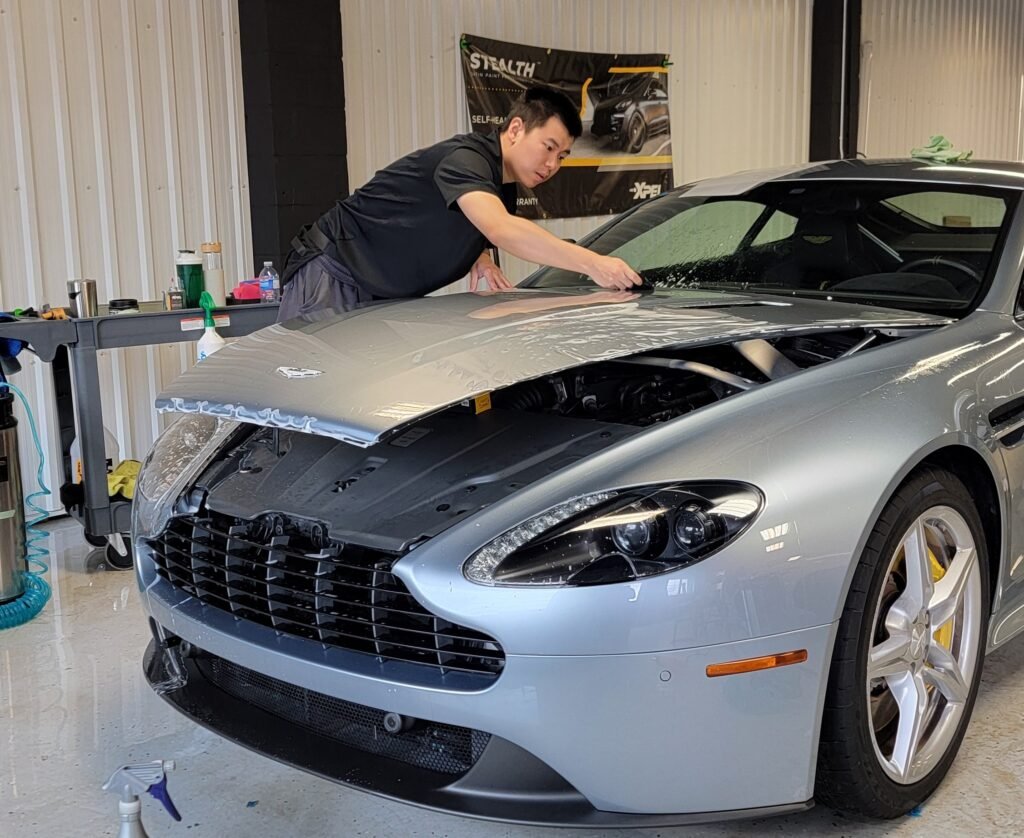 Xpel ceramic coating aston martin vantage